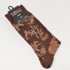 K Bell Socks Men Hunt Archer Cave Art New Business Casual Novelty Comfy Travel
